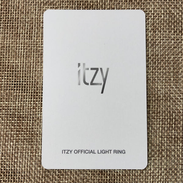 ITZY LIA [ LIGHT RING Pre Order ] Official Photocard / New / Gift