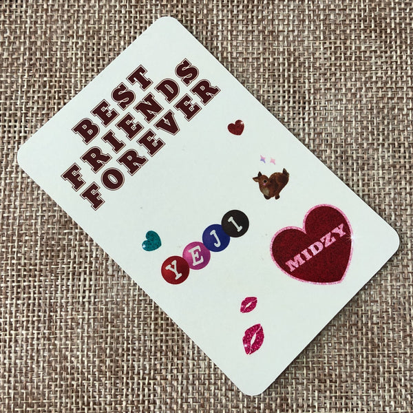 ITZY YEJI [2023 Season's greetings] Official Photocard, Best Friend Forever /+G