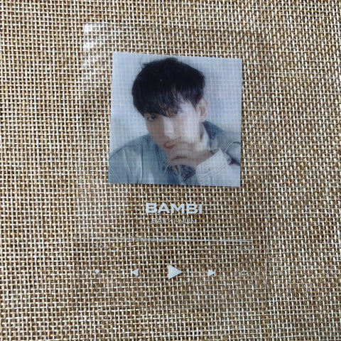 EXO BAEKHYUN #2 [BAMBI] Official Clear Card Photocard, 3rd Mini Album / Gift