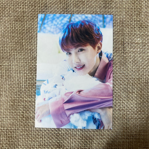 BTS J-HOPE 8/8 [The Wings Tour 2017 Live Trilogy] Official Mini Photocard / Gift