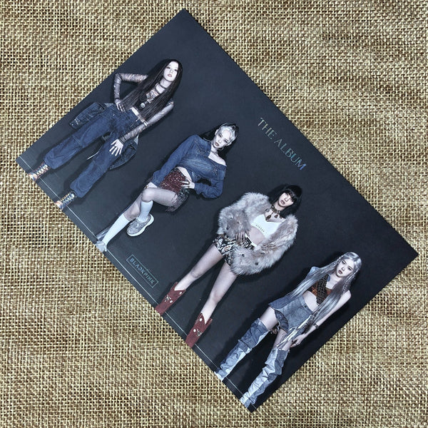 BLACKPINK GROUP #1 [ THE ALBUM JAPAN ] Official Postcard / New, Rare / Gift