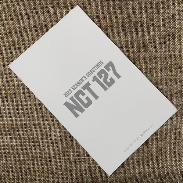 NCT 127 TAEYONG [ 2023 Season's Greetings ] Official Postcard / New / Gift