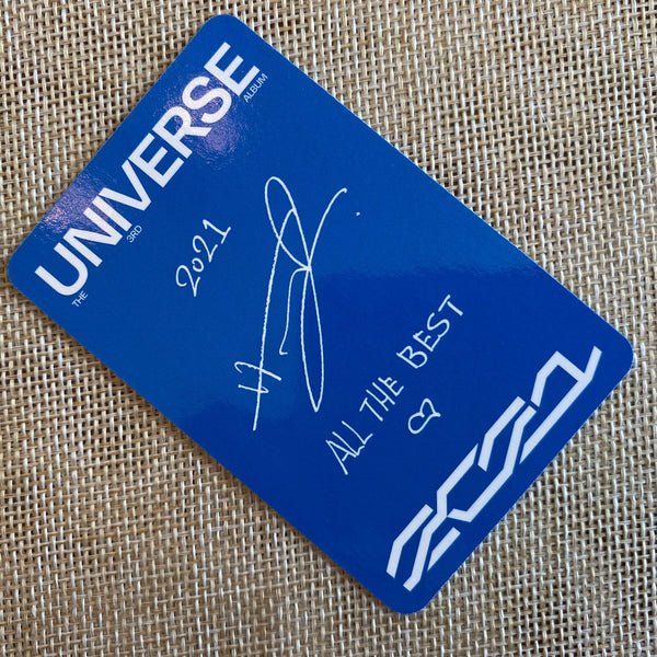 NCT HENDERY [UNIVERSE 2021] Official Photocard, Jewel WayV Photobook / Gift