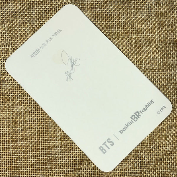 BTS JIMIN [ Baskin Robbins Promo ] Official Limited Photocard / New / Gift