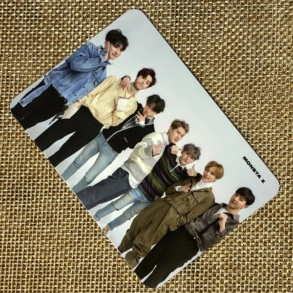 MONSTA X GROUP #5 [Dejavu] Official Photocard, The Connect Member Set / Gift