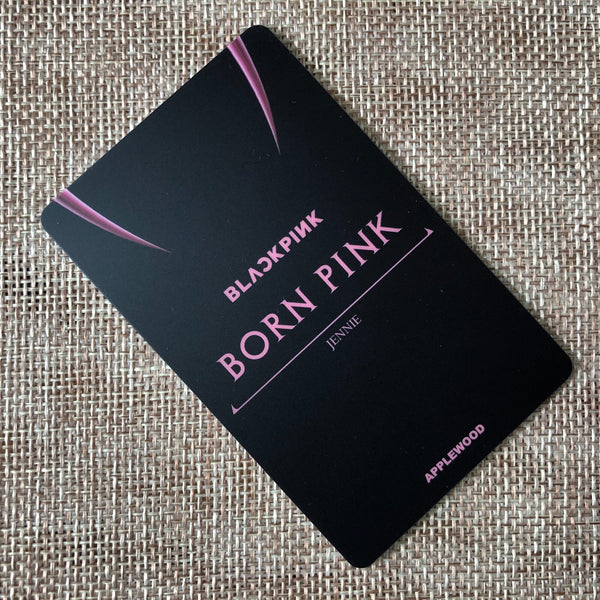 BLACKPINK JENNIE [ Born Pink Applewood POB ] Official Photocard / New / Gift