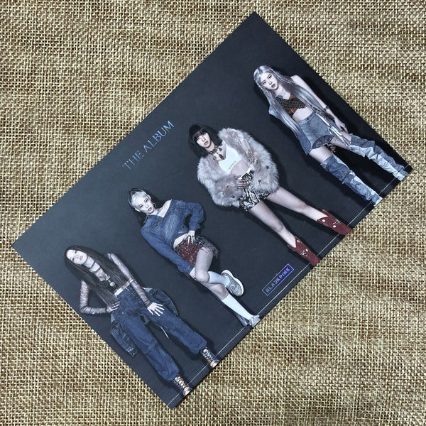 BLACKPINK GROUP #1 [ THE ALBUM JAPAN ] Official Postcard / New, Rare / Gift
