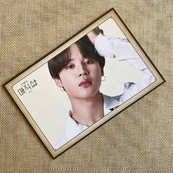 BTS JIMIN [5th Muster Magic Shop] Official Postcard Photocard, LG / New, Rare