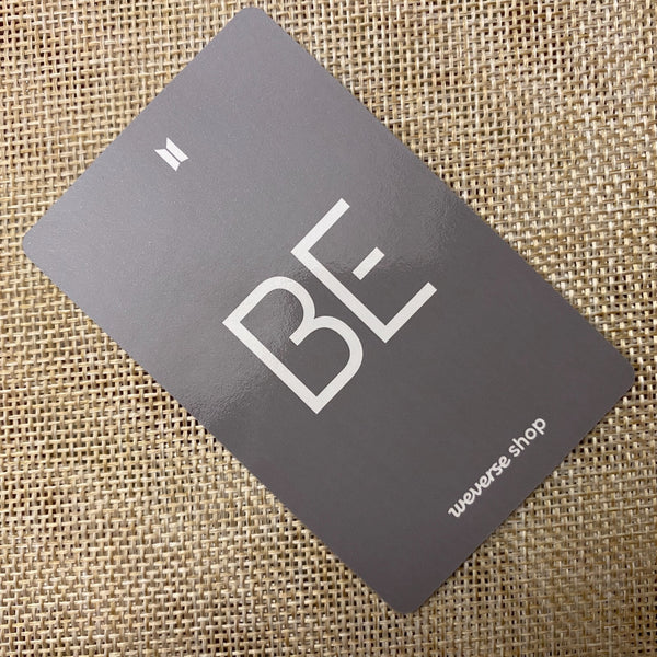 BTS JUNGKOOK [BE Essential Edition] Official Photocard + Holder, Weverse / Gift