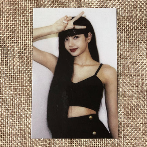 BLACKPINK LISA #3 [ Lovesick Girls THE ALBUM ] Official Photocard / New / Gift