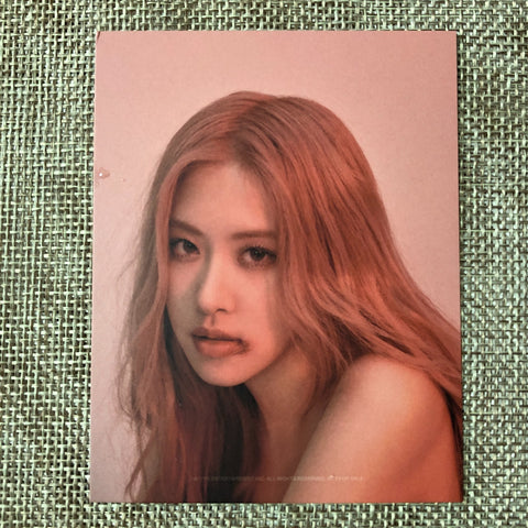BLACKPINK ROSE #4 [Kill This Love] Official Puzzle Piece Photocard / New / Gift