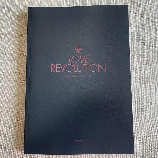BTS V [Love Revolution Exhibition Photobook] 182 pg, 21x29 cm / New, Rare / Gift