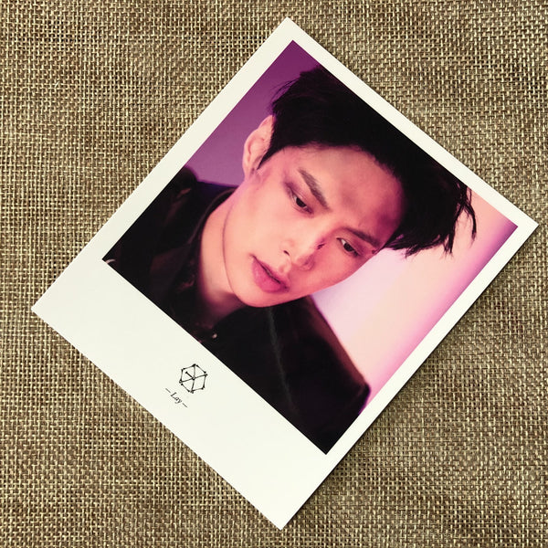 EXO LAY [ EX'ACT ] Official Polaroid Photocard Set of 2, Postcard / New / Gift