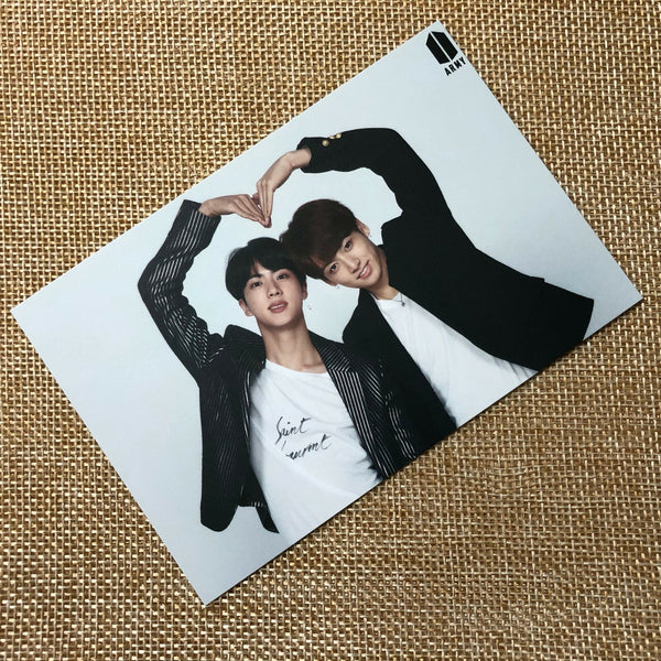 BTS JUNGKOOK JIN [Wings Tour Final 4th Army Booth] Official Photocard / Gift
