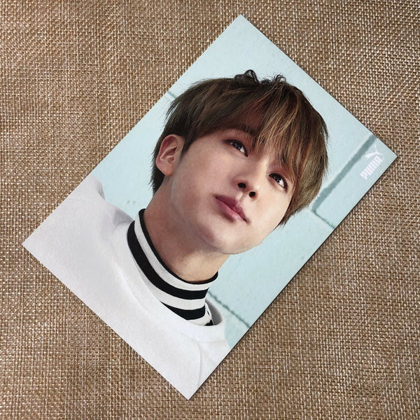 BTS JIN [ PUMA Blaze Time ] Official Photocard Post card, Photo / New / Gift