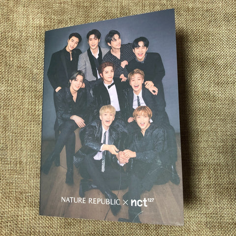 NCT 127 [NATURE REPUBLIC MD GOODS] Official Postcard Book Photobook / New / Gift
