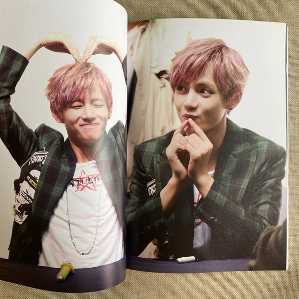 BTS V [Love Revolution Exhibition Photobook] 182 pg, 21x29 cm / New, Rare / Gift