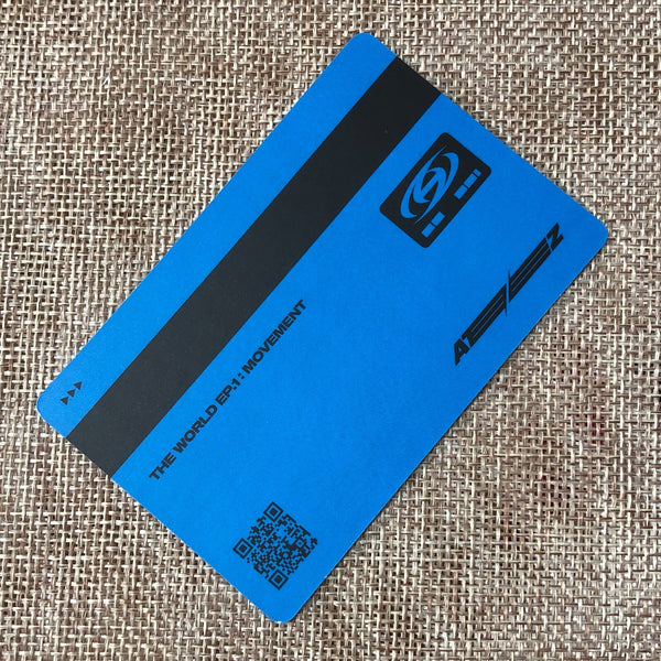 ATEEZ MINGI [THE WORLD EP.1 : MOVEMENT] Official ID Card Photocard, A Ver. /+G