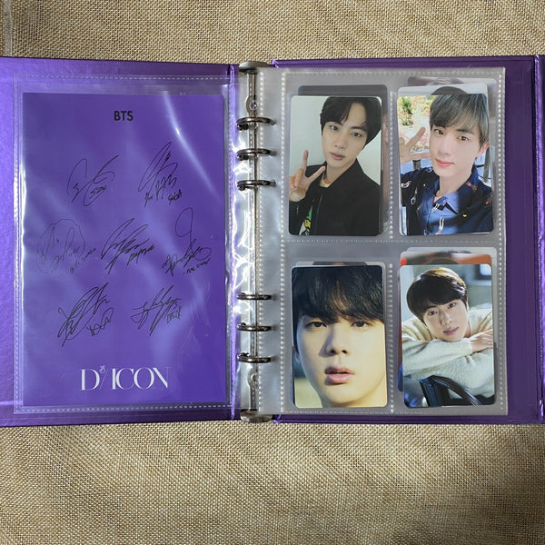 BTS [Dion 101 Photocard Full set] Binder + 100 photocard + 1 postcard / Gift