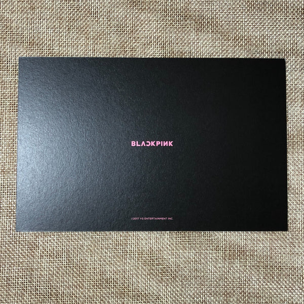 BLACKPINK GROUP #1 [Pop-Up Store As If It's Your Last] Official Postcard / Gift