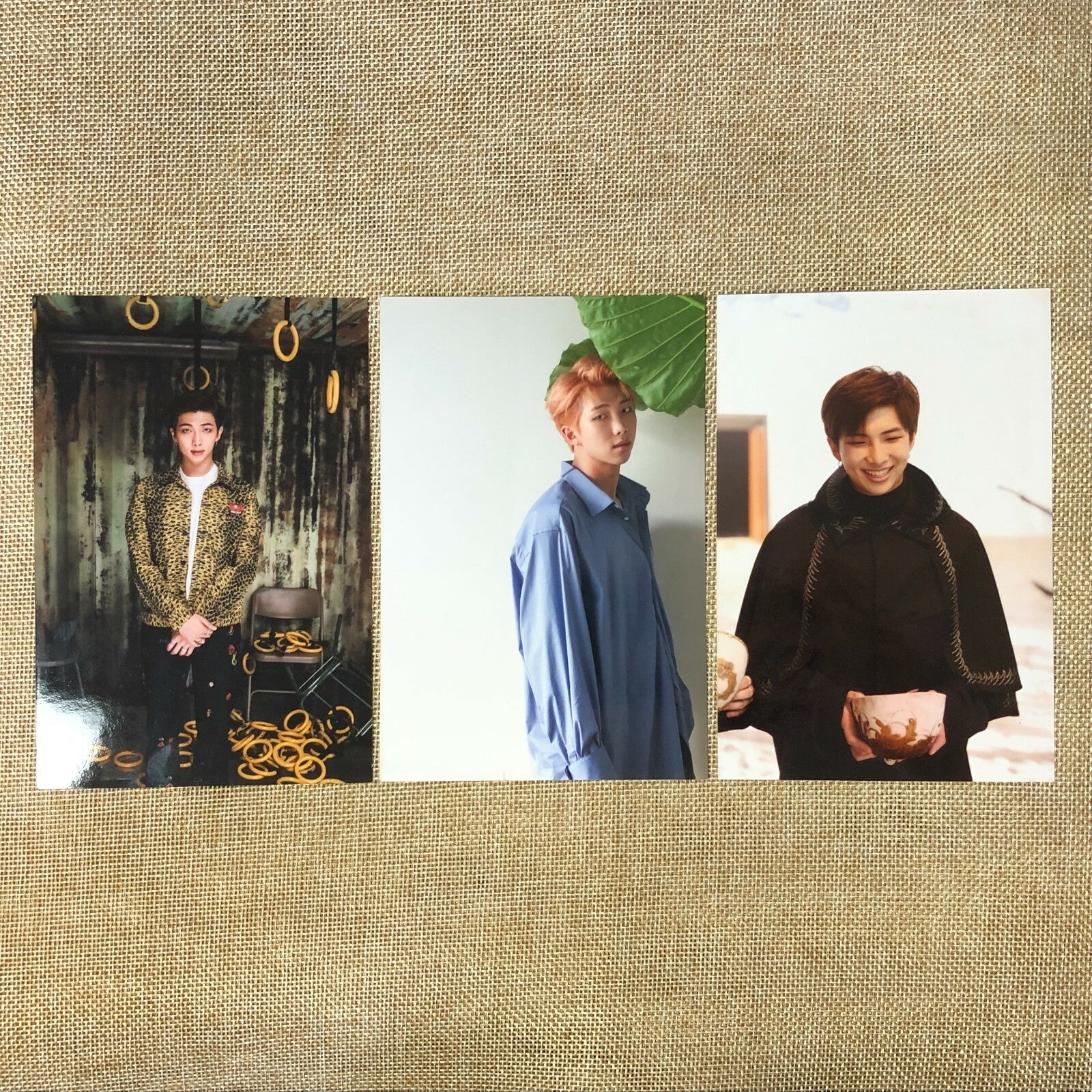 BTS RM #16 [ Oh, always Exhibition ] Official Live Photo Set of 3 / New / Gift
