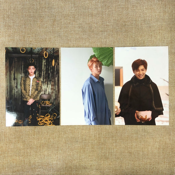 BTS RM #16 [ Oh, always Exhibition ] Official Live Photo Set of 3 / New / Gift