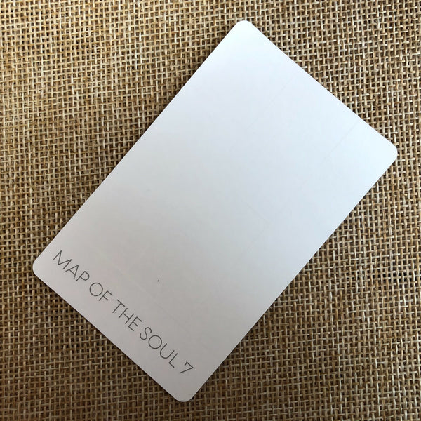 BTS SUGA [ Map Of The Soul 7 ] Official Photocard, Album Ver 4 / New / Gift