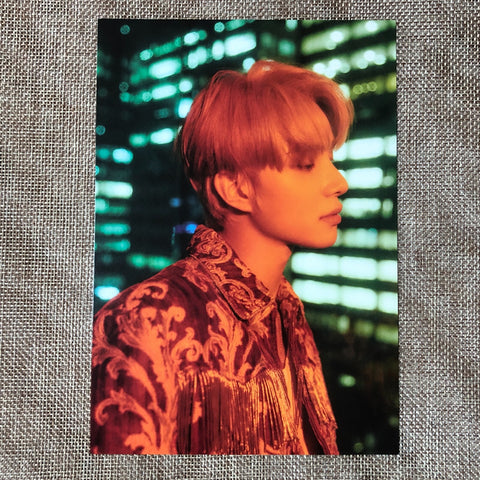 NCT 127 JUNGWOO [ STICKER ] Official Postcard, SEOUL CITY Ver / New / Gift