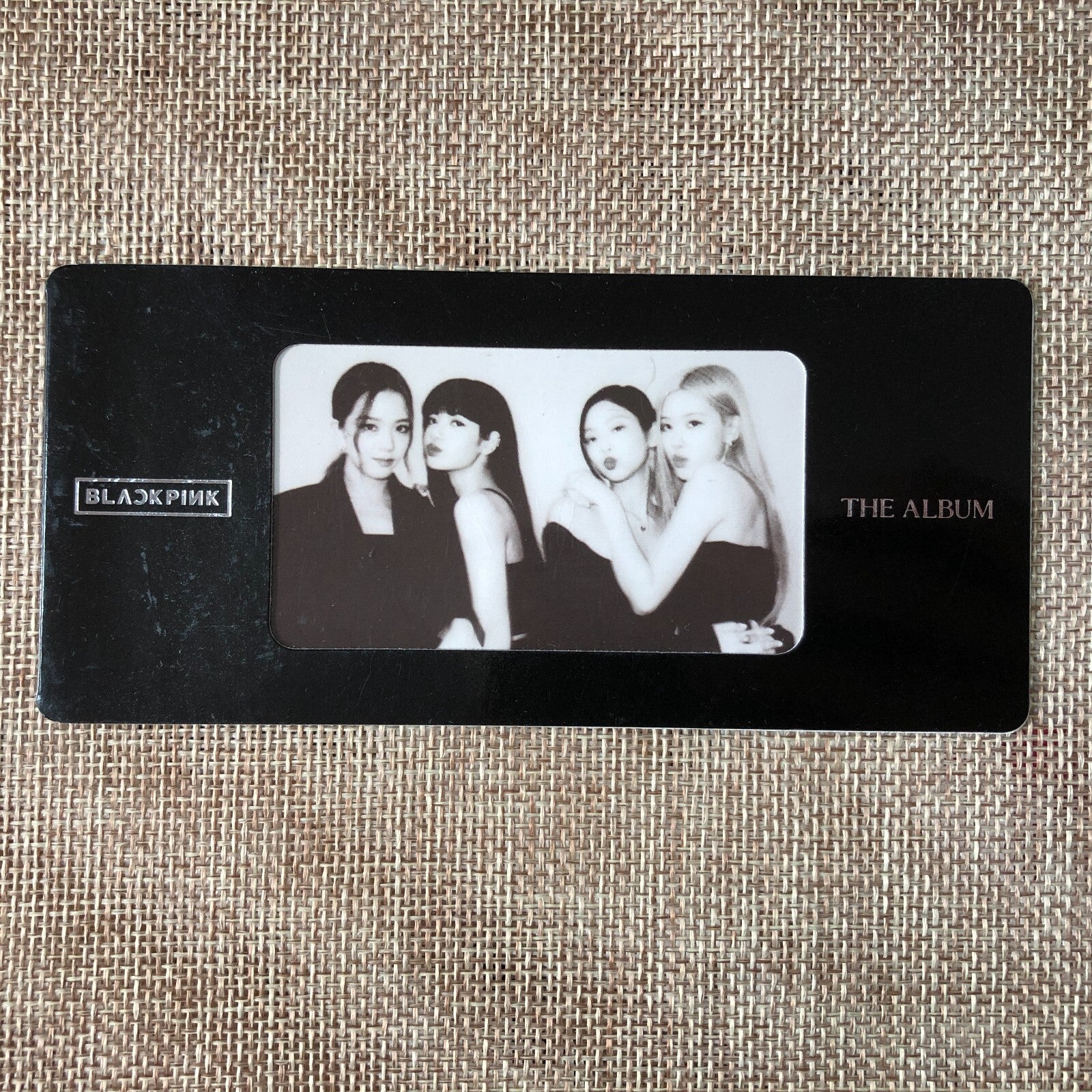 BLACKPINK GROUP [Lovesick Girls THE ALBUM] Official Mounted Photocard / Gift