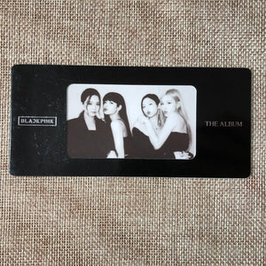 BLACKPINK GROUP [Lovesick Girls THE ALBUM] Official Mounted Photocard / Gift