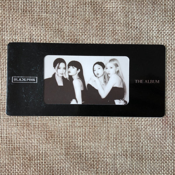BLACKPINK GROUP [Lovesick Girls THE ALBUM] Official Mounted Photocard / Gift