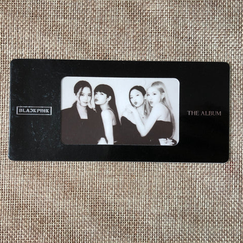 BLACKPINK GROUP [Lovesick Girls THE ALBUM] Official Mounted Photocard / Gift