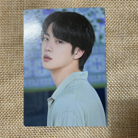 BTS JIN 4/4 [PTD PERMISSION TO DANCE ON STAGE Seoul] Mini Photocard / New, Rare