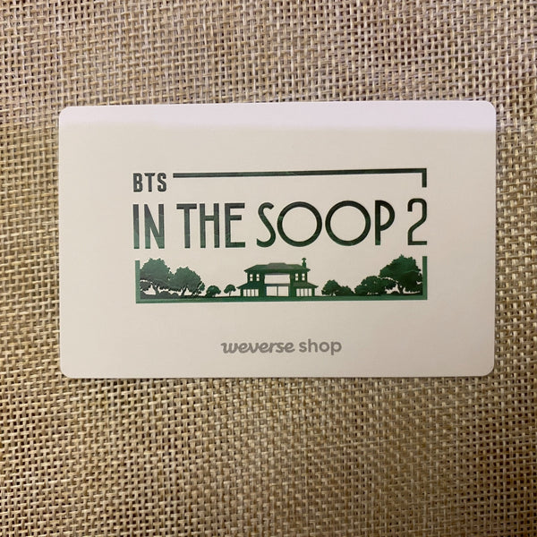 BTS JIMIN [ IN THE SOOP Early Bird ] Official Photocard / New, Rare / Gift