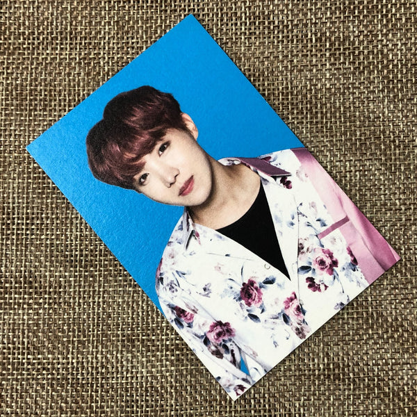 BTS J-HOPE 2/8 [The Wings Tour 2017 Live Trilogy] Official Mini Photocard / Gift