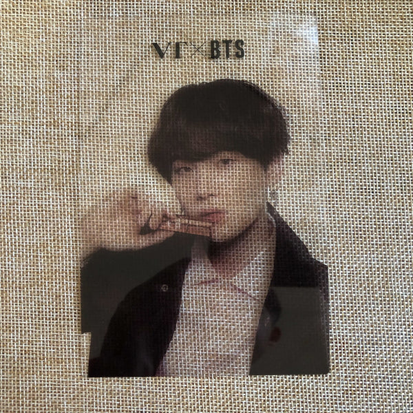 BTS SUGA [VT L'atelier Perfume] Official Transparent Photocard / New, Rare /+G