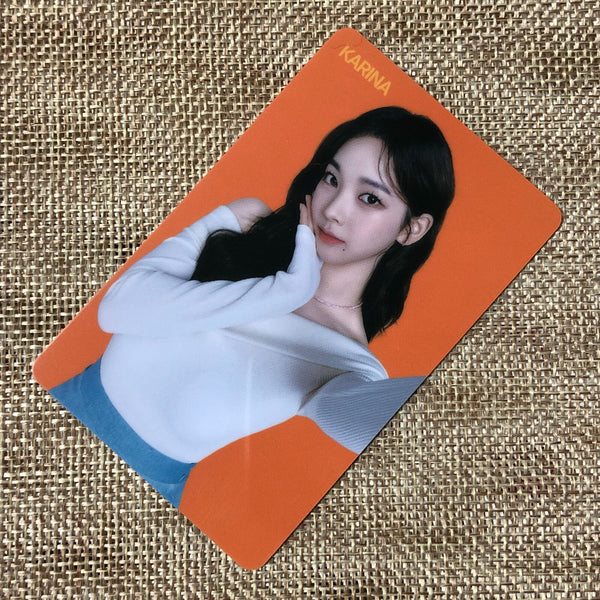 AESPA KARINA [ Lotte Chilsung TAMS Zero ] Official Photocard / New / Gift