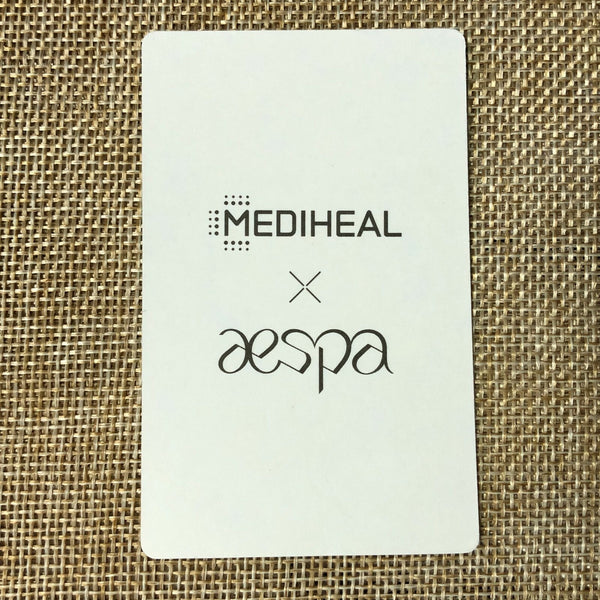 AESPA GISELLE [ MEDIHEAL ] Official Photocard, SM TOWN / New / Gift
