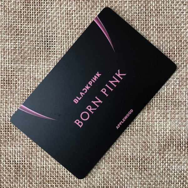 BLACKPINK GROUP [ Born Pink ] Official Photocard, Applewood POB / New / Gift