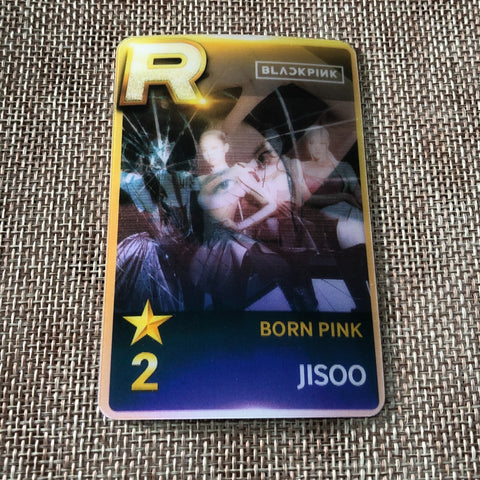 BLACKPINK JISOO [ Born Pink Super Star YG ] Official Photocard / New / Gift