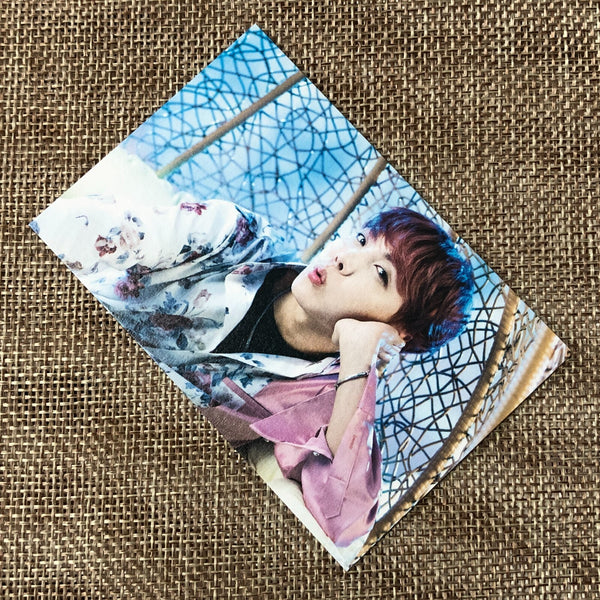 BTS J-HOPE 6/8 [The Wings Tour 2017 Live Trilogy] Official Mini Photocard / Gift