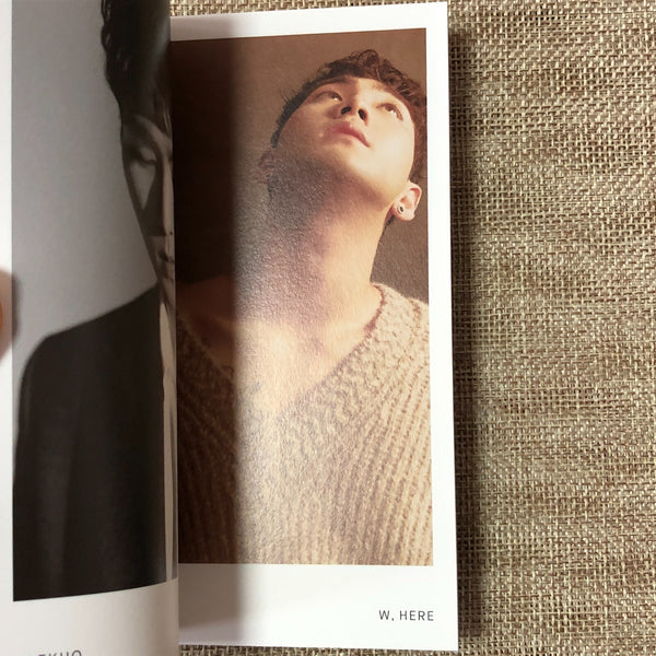 Nu'est W [ W.HERE ] Official Mini Photobook, Portrait Ver. / New / Gift