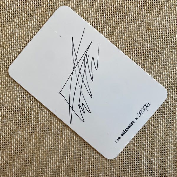 AESPA WINTER [ EIDER ] Official Limited Photocard / New, Rare / Gift