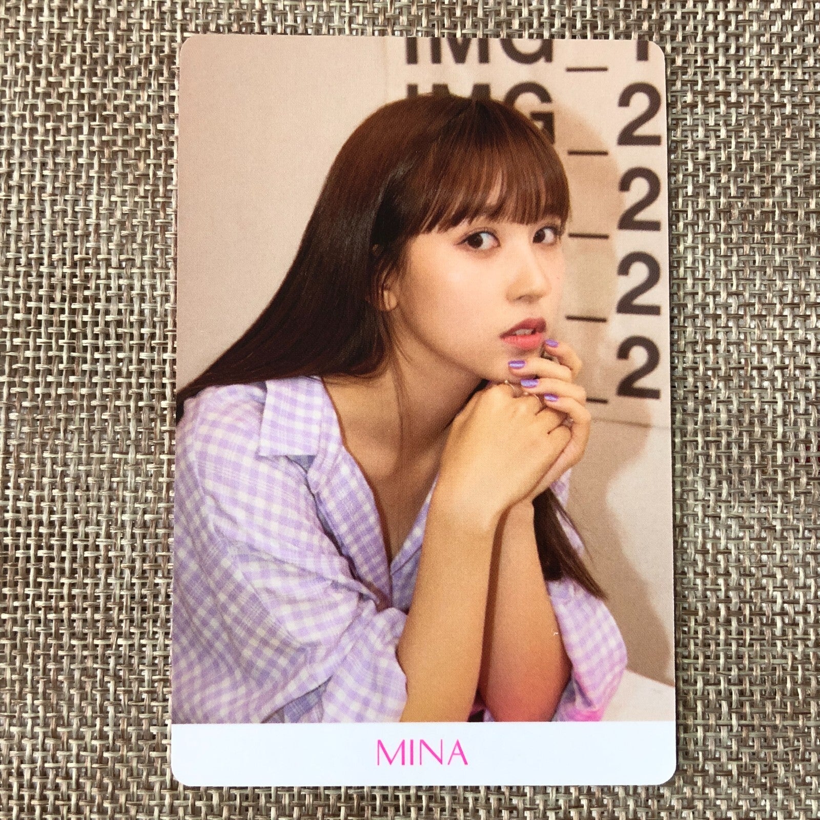 TWICE MINA [ FANCY YOU ] Official Pre-Order Photocard, B Ver. / New / Gift