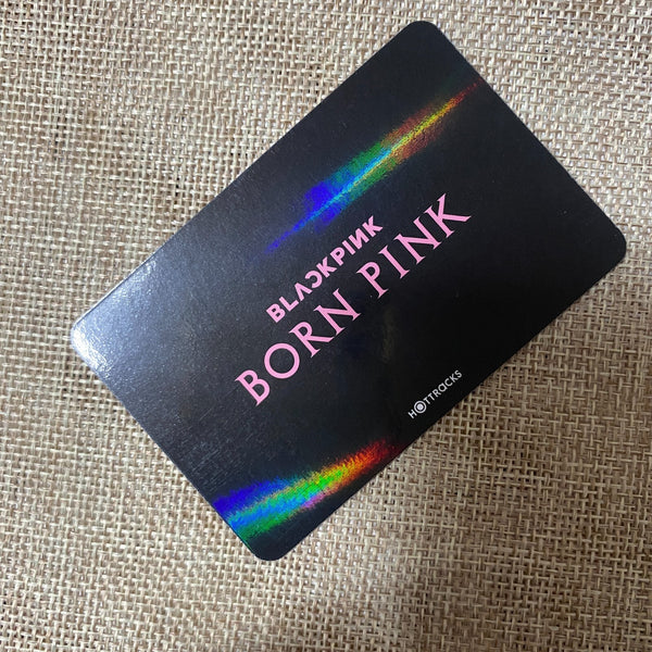 BLACKPINK JISOO #1 [ Born Pink Hottracks ] Official Photocard POB / New / Gift