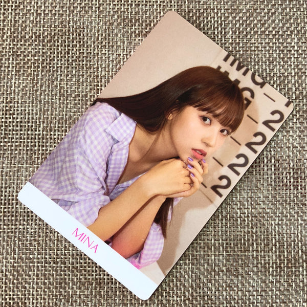 TWICE MINA [ FANCY YOU ] Official Pre-Order Photocard, B Ver. / New / Gift