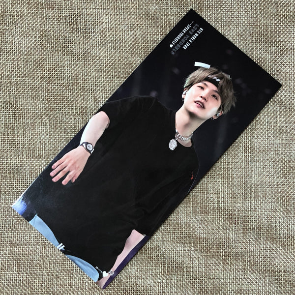 BTS SUGA [ Speak Yourself World Tour London DVD ] Official Bookmark / New / Gift