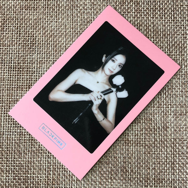 BLACKPINK JISOO [Blink Lightstick Pink Ver] Official Limited Photocard / Gift