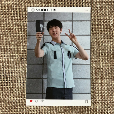 BTS JIN #1 [ BTS X Smart Uniform ] Official Photocard / New, Rare / Gift