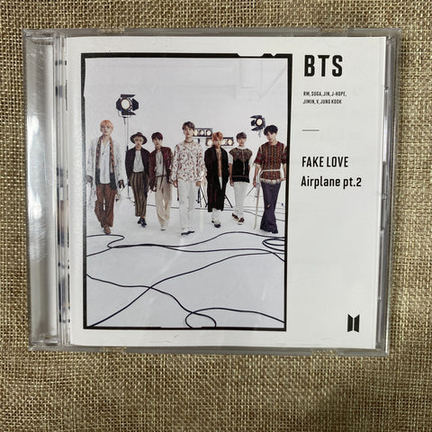 BTS [ Fake Love Airplane pt.2 ] Official CD, Japan / New, Rare / Gift